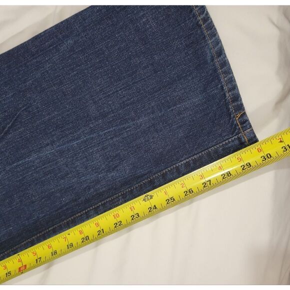 Men's Calvin klein relaxed straight jeans Sz 40x30 - Picture 7 of 9